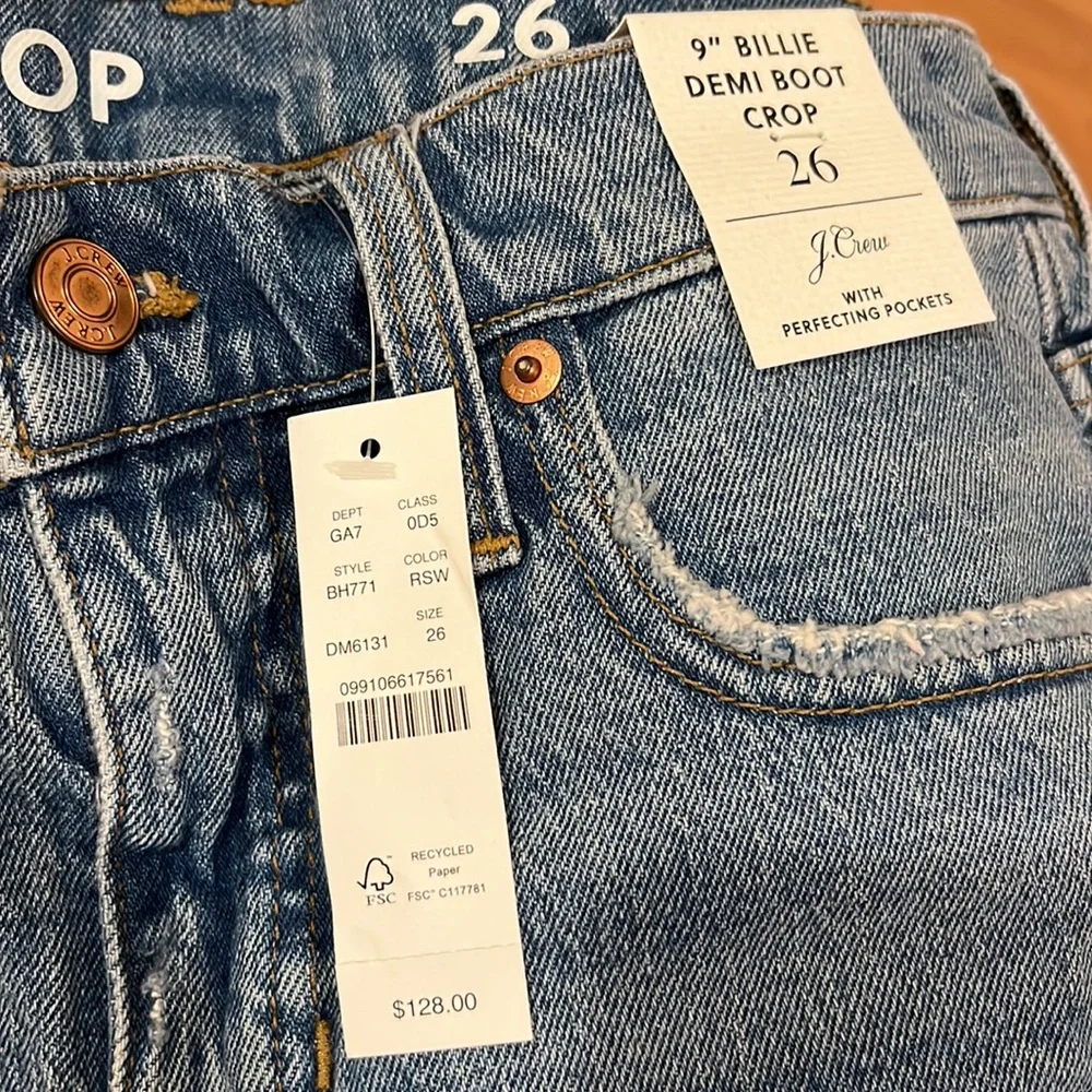 J. Crew Light Blue Boot Cut Jeans
